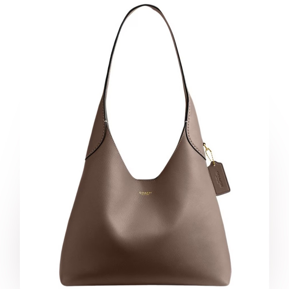 Coach Brooklyn 28 Bag in dark stone